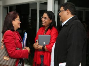 Presidente Daniel y Compañera Rosario sostienen encuentro con Secretaria General Cumbre Iberomericana