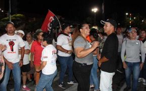 Celebración de la Fiesta de las Victorias en Avenida de Bolívar a Chávez