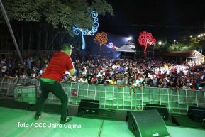 Celebración de la Fiesta de las Victorias en Avenida de Bolívar a Chávez