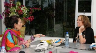 Presidente Daniel y Compañera Rosario sostienen encuentro con Secretaria General Cumbre Iberomericana