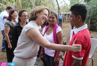 Rebeca Grynspan conoce experiencias de programas del Gobierno Sandinista en Nicaragua