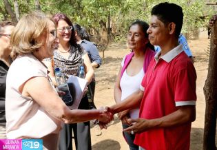 Rebeca Grynspan conoce experiencias de programas del Gobierno Sandinista en Nicaragua