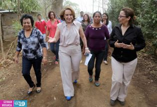 Rebeca Grynspan conoce experiencias de programas del Gobierno Sandinista en Nicaragua