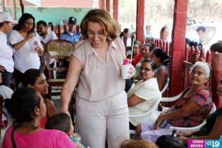 Rebeca Grynspan conoce experiencias de programas del Gobierno Sandinista en Nicaragua