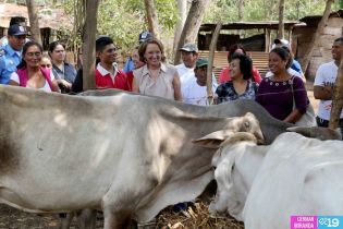 Rebeca Grynspan conoce experiencias de programas del Gobierno Sandinista en Nicaragua