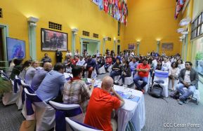 Encuentro entre RT en Español y Medios del Poder Ciudadano en Nicaragua