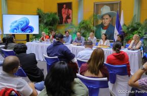 Encuentro entre RT en Español y Medios del Poder Ciudadano en Nicaragua