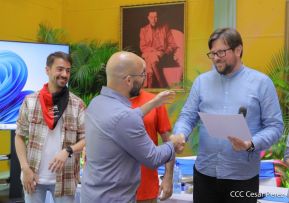 Encuentro entre RT en Español y Medios del Poder Ciudadano en Nicaragua