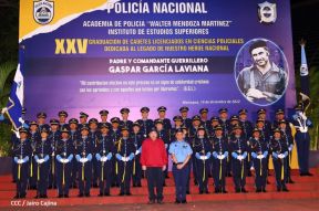 XXV Graduación de la Academia de Policía "Walter Mendoza Martínez"