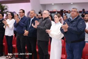 Nicaragua conmemoró el 50 aniversario del terremoto de 1972 en Managua