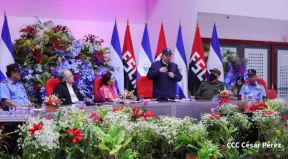 Nicaragua conmemoró el 50 aniversario del terremoto de 1972 en Managua