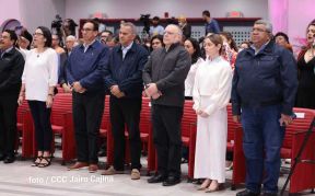 Nicaragua conmemoró el 50 aniversario del terremoto de 1972 en Managua