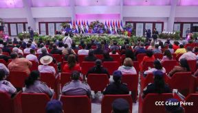 Nicaragua conmemoró el 50 aniversario del terremoto de 1972 en Managua