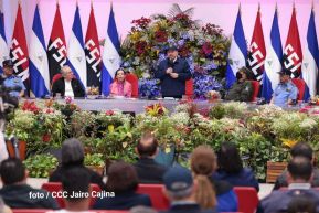 Nicaragua conmemoró el 50 aniversario del terremoto de 1972 en Managua