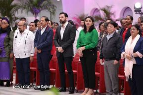 Nicaragua conmemoró el 50 aniversario del terremoto de 1972 en Managua