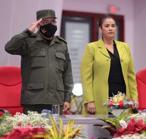 Nicaragua conmemoró el 50 aniversario del terremoto de 1972 en Managua