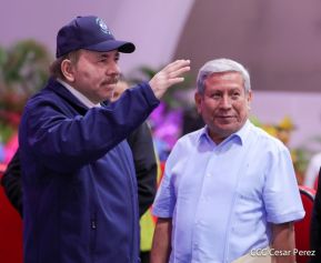 Nicaragua conmemoró el 50 aniversario del terremoto de 1972 en Managua