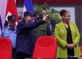 Nicaragua conmemoró el 50 aniversario del terremoto de 1972 en Managua