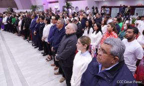 Nicaragua conmemoró el 50 aniversario del terremoto de 1972 en Managua