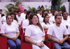 Nicaragua conmemoró el 50 aniversario del terremoto de 1972 en Managua