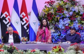 Nicaragua conmemoró el 50 aniversario del terremoto de 1972 en Managua