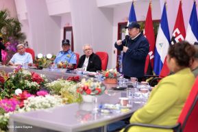 Nicaragua conmemoró el 50 aniversario del terremoto de 1972 en Managua