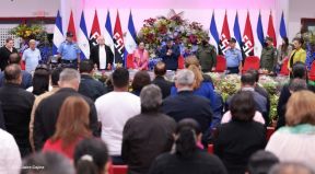 Nicaragua conmemoró el 50 aniversario del terremoto de 1972 en Managua