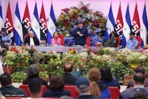 Nicaragua conmemoró el 50 aniversario del terremoto de 1972 en Managua