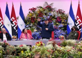 Nicaragua conmemoró el 50 aniversario del terremoto de 1972 en Managua