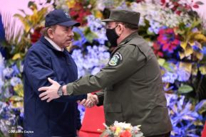 Nicaragua conmemoró el 50 aniversario del terremoto de 1972 en Managua