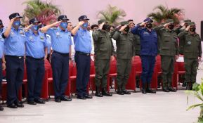 Nicaragua conmemoró el 50 aniversario del terremoto de 1972 en Managua