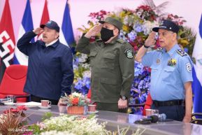 Nicaragua conmemoró el 50 aniversario del terremoto de 1972 en Managua