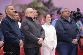 Nicaragua conmemoró el 50 aniversario del terremoto de 1972 en Managua