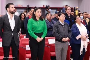Nicaragua conmemoró el 50 aniversario del terremoto de 1972 en Managua