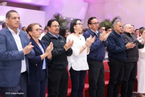 Nicaragua conmemoró el 50 aniversario del terremoto de 1972 en Managua