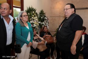 Rinden homenaje póstumo a Blanca Segovia Sandino Aráuz