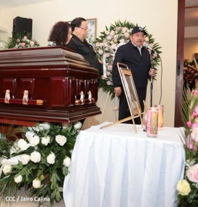 Rinden homenaje póstumo a Blanca Segovia Sandino Aráuz