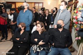 Rinden homenaje póstumo a Blanca Segovia Sandino Aráuz