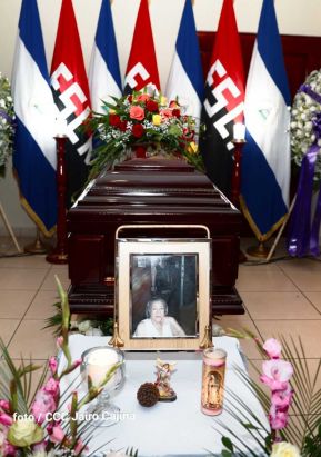 Rinden homenaje póstumo a Blanca Segovia Sandino Aráuz