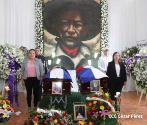 Nicaragua da el último adiós a Blanca Segovia, hija del General Sandino