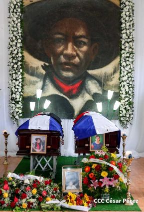 Nicaragua da el último adiós a Blanca Segovia, hija del General Sandino