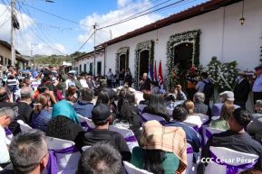 Nicaragua da el último adiós a Blanca Segovia, hija del General Sandino
