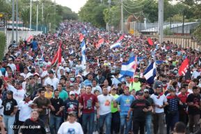 Caminata en conmemoración del 48 aniversario del asalto a la casa de Chema Castillo