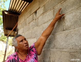 Familias asustadas por nuevo sismo