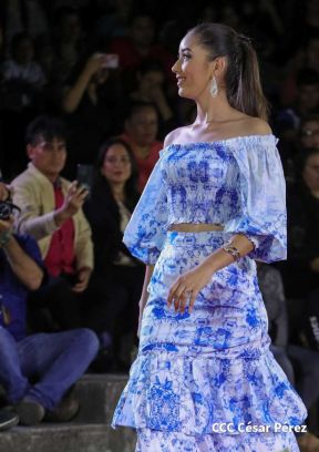 Nicaragua Diseña celebra pasarela "Verso, Perla, Pluma y Flor" en honor a Rubén Darío