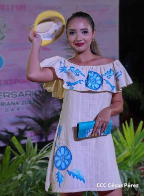 Nicaragua Diseña celebra pasarela "Verso, Perla, Pluma y Flor" en honor a Rubén Darío