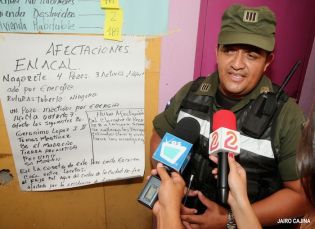 Familias asustadas por nuevo sismo