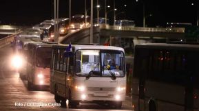 Caravana de 150 buses rusos llegan a la ciudad de Managua