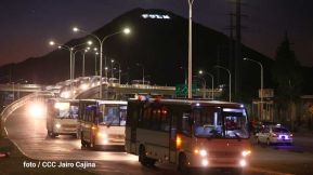 Caravana de 150 buses rusos llegan a la ciudad de Managua