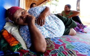 Familias asustadas por nuevo sismo